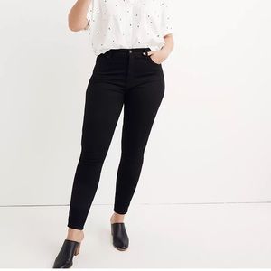 Madewell 10" High-Rise Skinny Jeans in Carbondale Wash